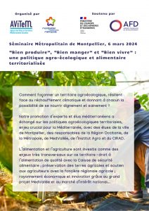 Séminaire Métropolitain de Montpellier 6 mars 2024